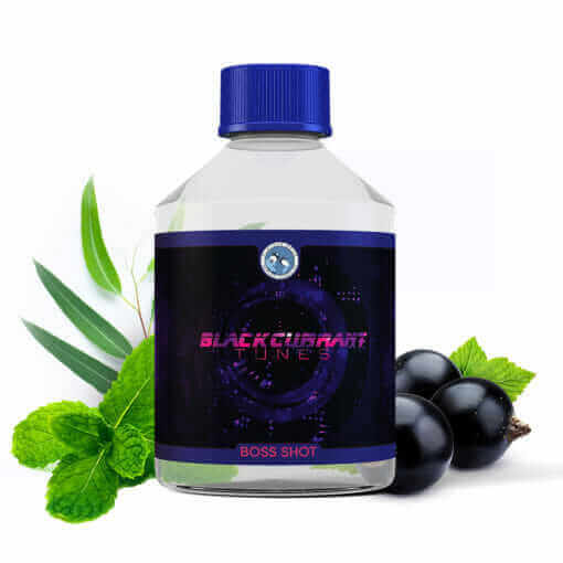 FlavourBoss - Blackcurrant Tunes Boss Shot - 50 ml Aroma in einer 250 ml Flasche - Haus des Dampfes